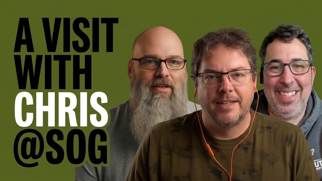 029- A Visit From Chris@SOG (Video)